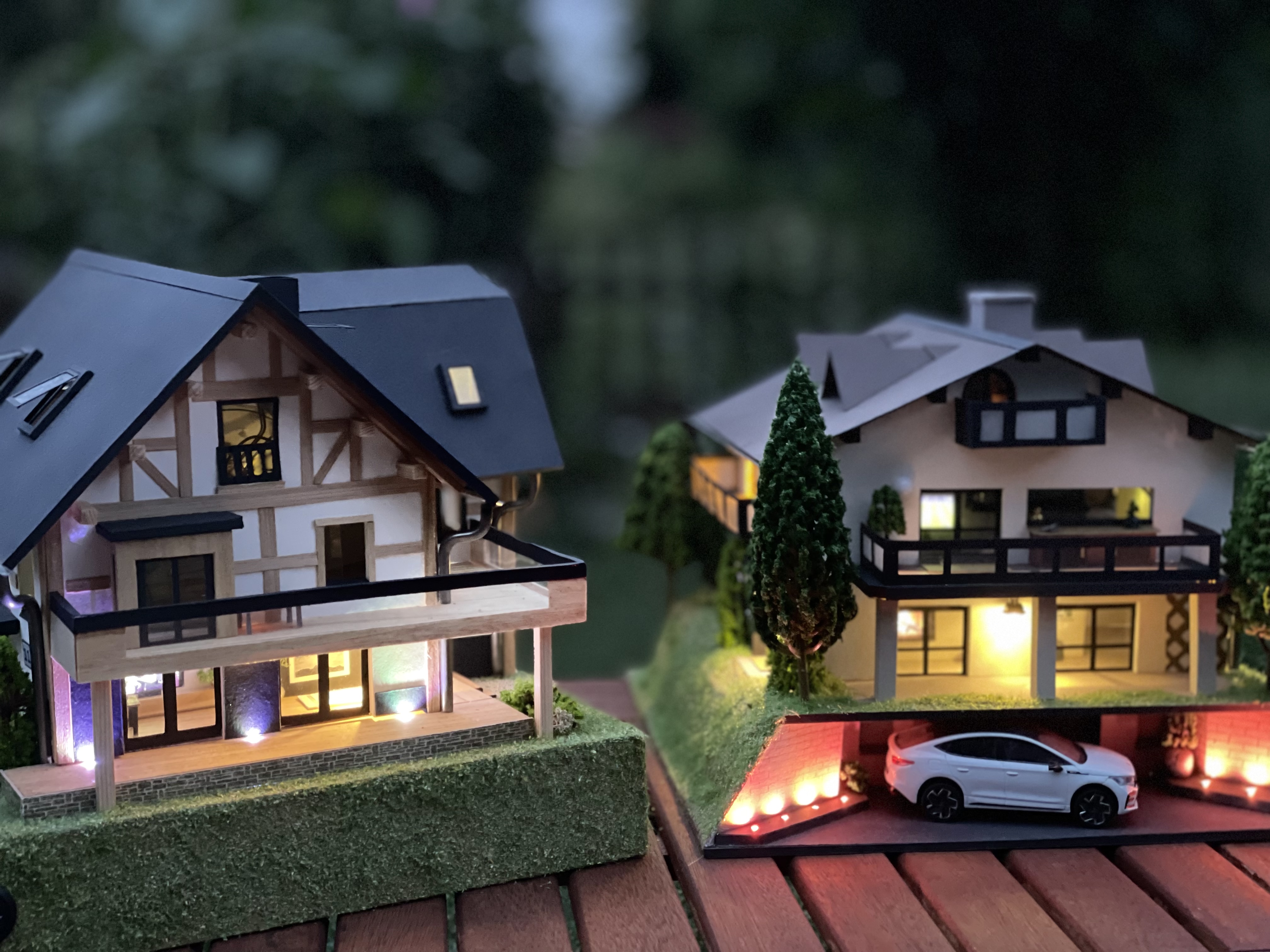 Detailansicht Modellhaus